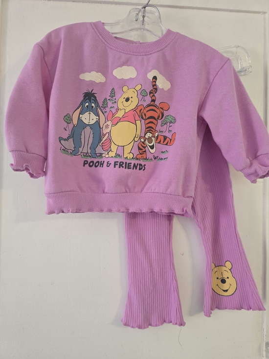 Winnie-the-Pooh Other - Disney Girl's Pink Winnie The Pooh Sweatshirt And Pant Set
